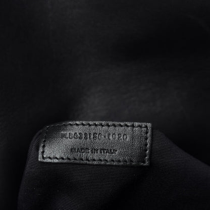 Saint Laurent Lambskin Matelasse Monogram Medium Niki Chain Satchel Black 10 of 11