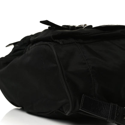 Prada Tessuto Nylon Vitello Backpack Black 9 of 16