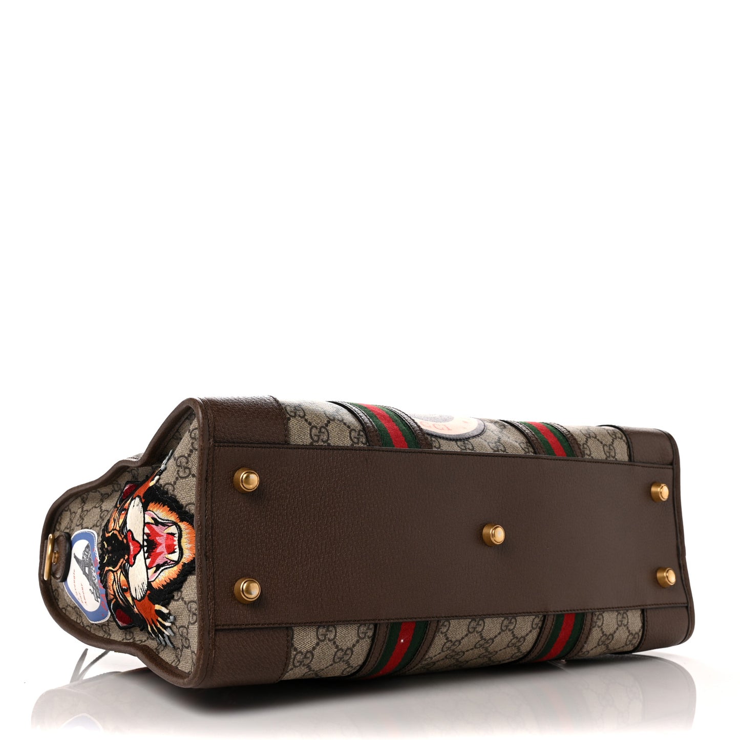 Soft GG Supreme Monogram Courrier Medium Duffle Bag Beige New Acero Multicolor