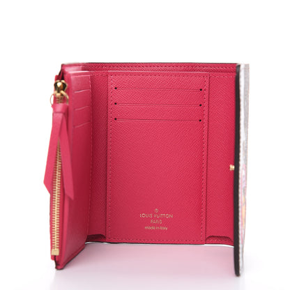 Louis Vuitton Monogram 2019 Christmas Animation Victorine Wallet Fuchsia 5 of 8