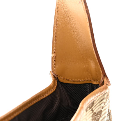 Gucci Monogram Web Jackie O Hobo Tan 12 of 16