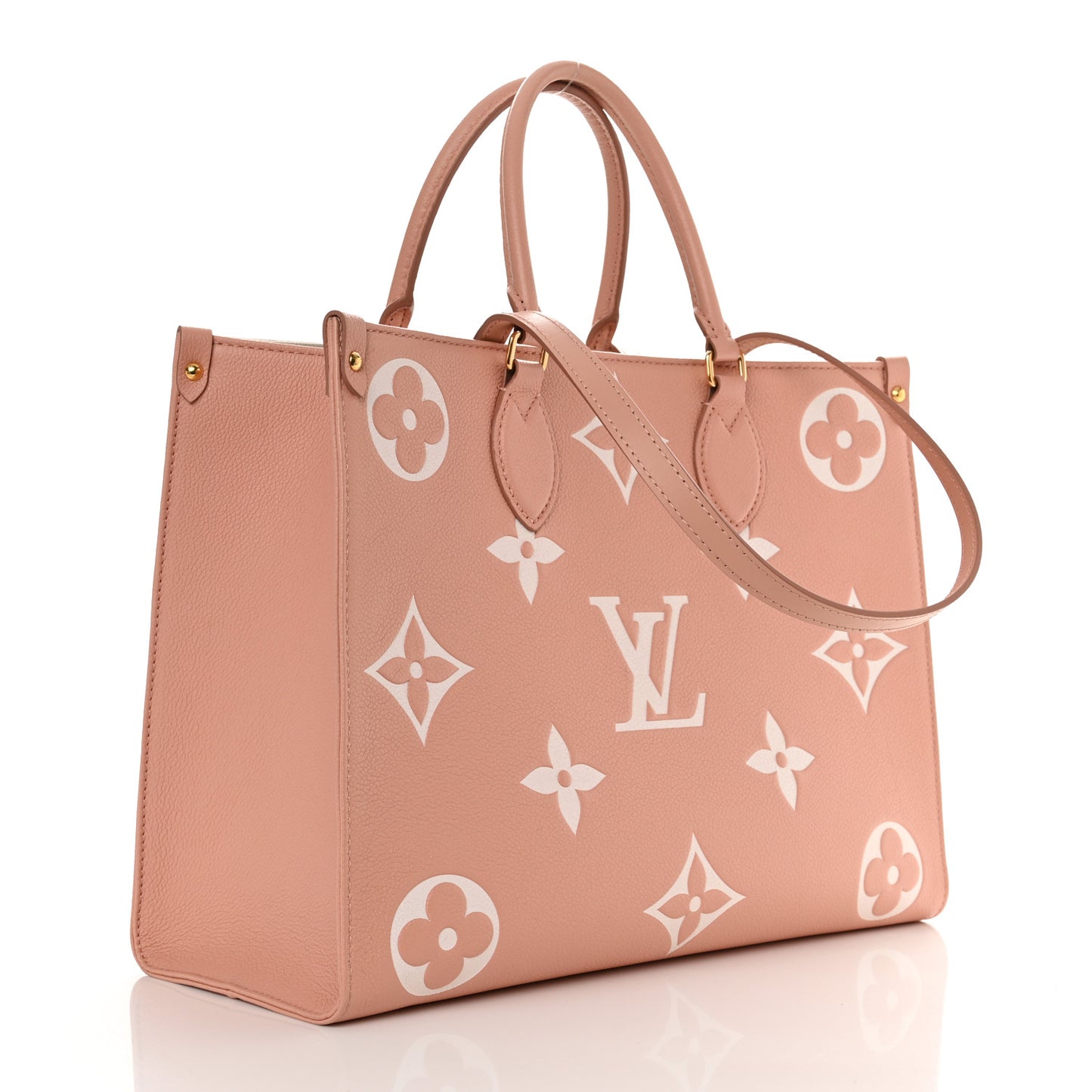 Empreinte Monogram Giant Onthego MM Rose Trianon Creme