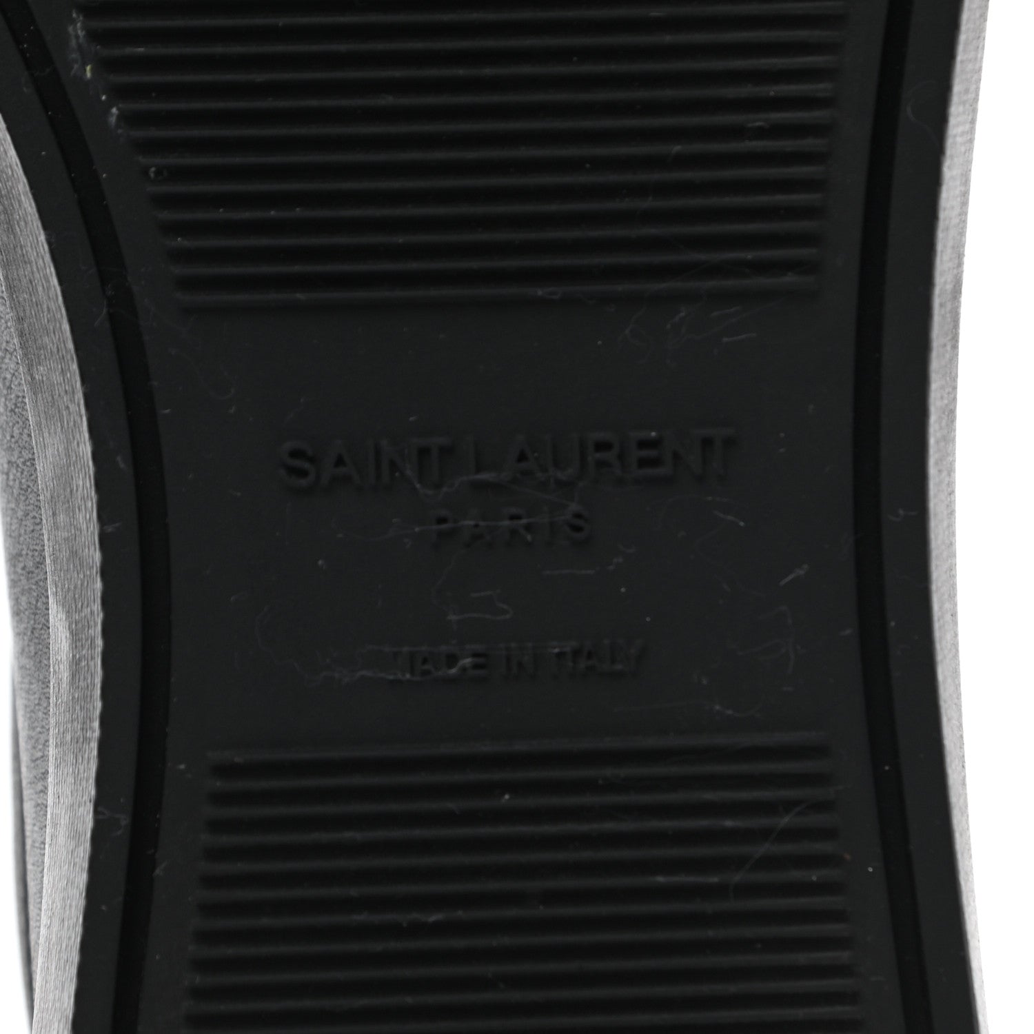 Saint Laurent Calfskin Andy Low Top Sneakers 38 Black 6 of 8