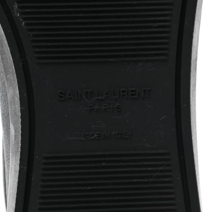 Saint Laurent Calfskin Andy Low Top Sneakers 38 Black 6 of 8