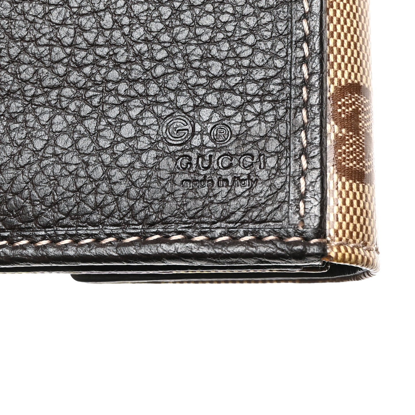 Crystal Monogram Eclipse Continental Wallet