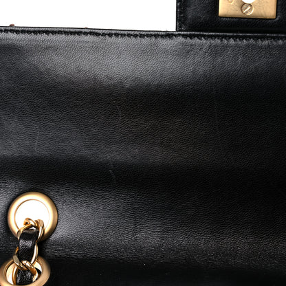 Chanel Lambskin Stitched Chocolate Bar Single Flap Brown 11 of 17