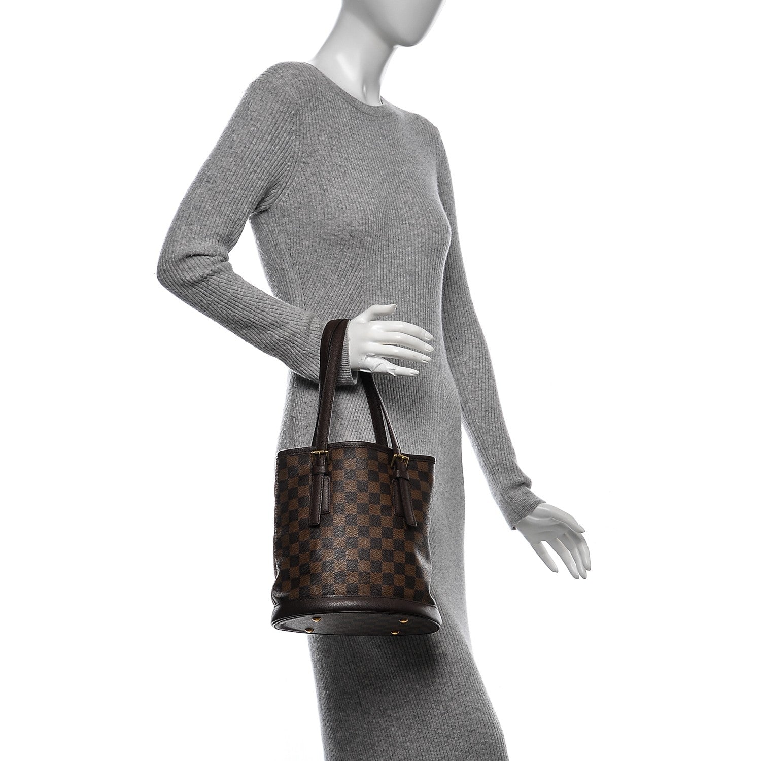 Louis Vuitton Damier Ebene Marais Bucket 23 2 of 6