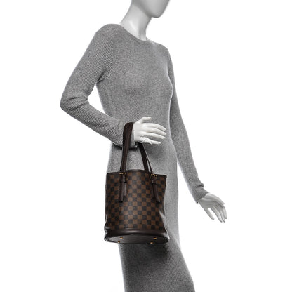 Louis Vuitton Damier Ebene Marais Bucket 23 2 of 6