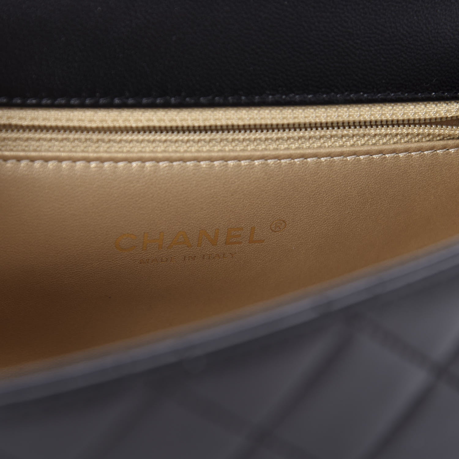 Chanel Lambskin Quilted La Parisienne Top Handle Flap Black 9 of 12