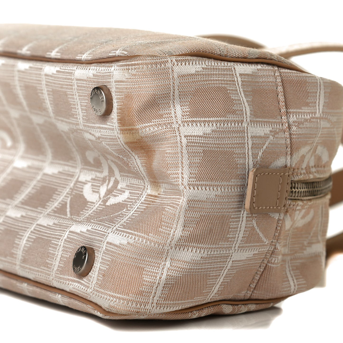 Nylon Travel Bowler Beige