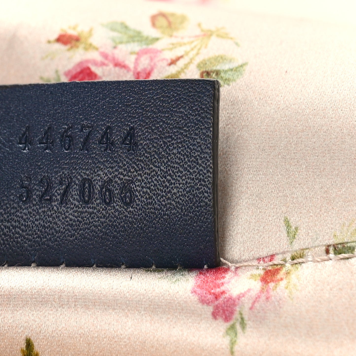 Denim Matelasse Mini Pearly GG Marmont Shoulder Bag Blue