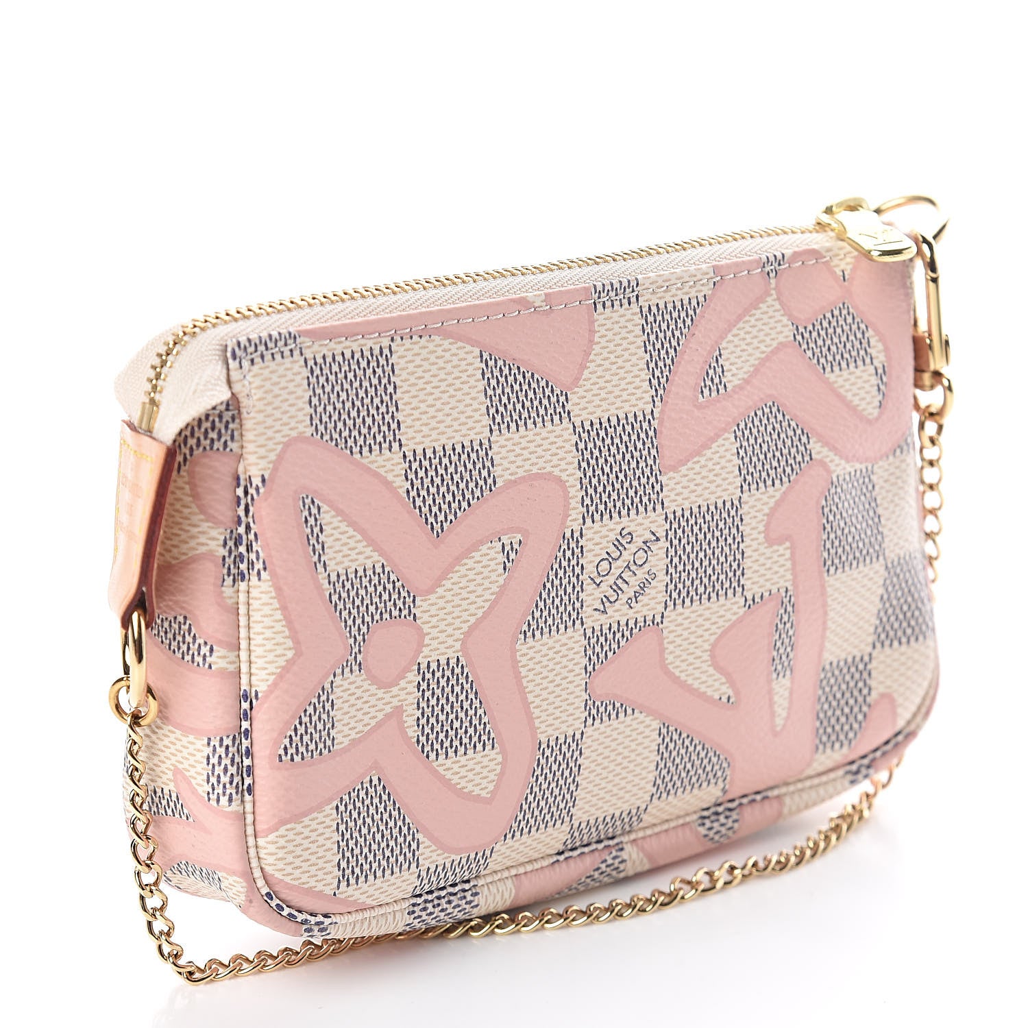 Louis Vuitton Damier Azur Tahitienne Mini Pochette Accessories 3 of 7