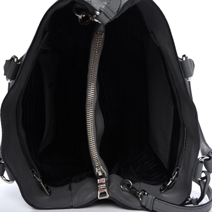 Prada Vitello Daino Tote Marmo 5 of 11