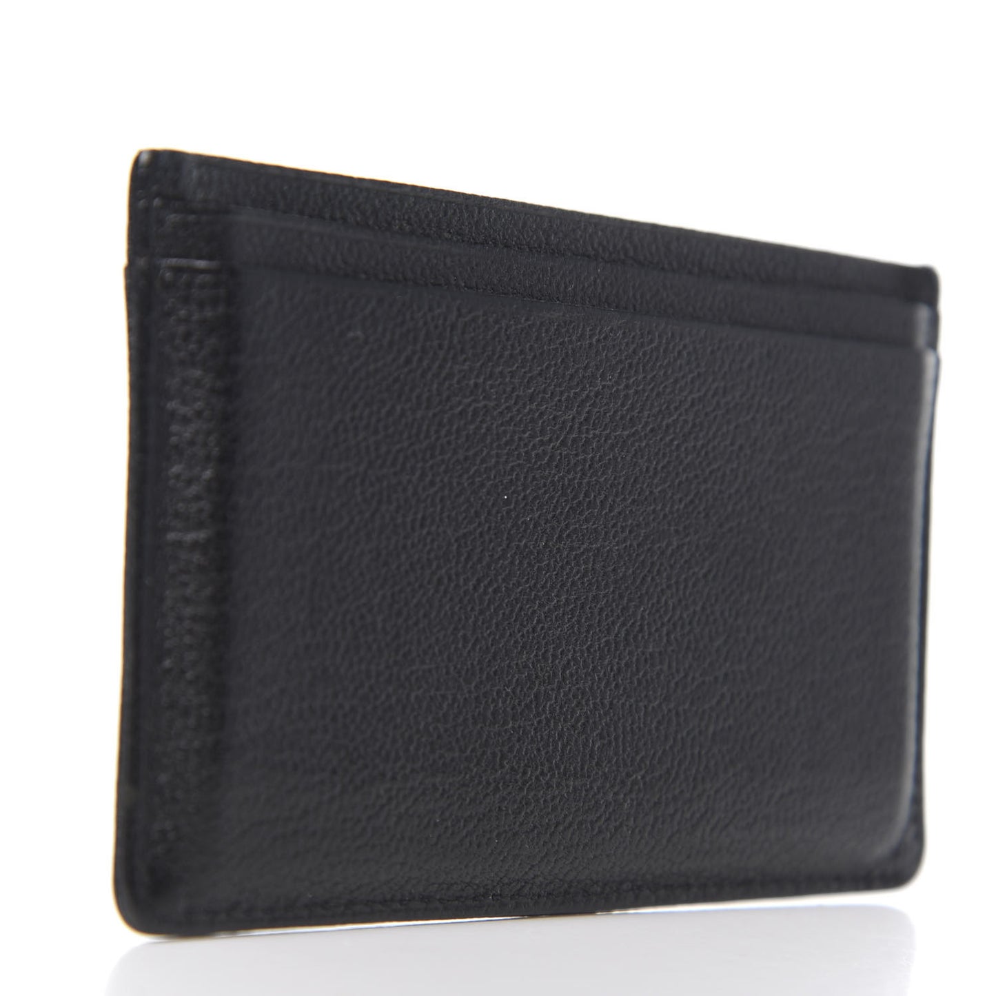 Goatskin CC Card Holder Black