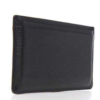 Chanel Goatskin CC Card Holder Black 3 of 10