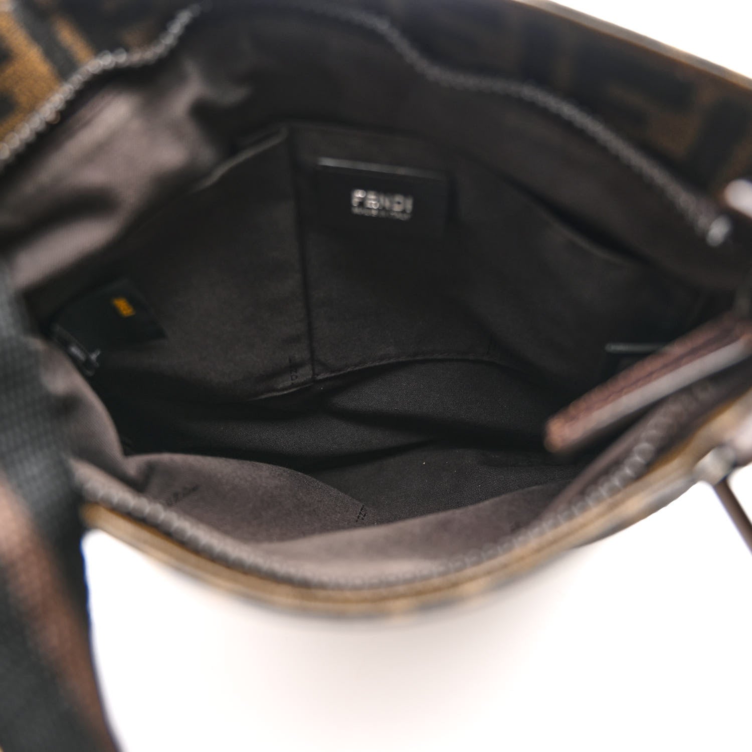 Fendi Zucca Spalmati Messenger Bag Tobacco 5 of 13