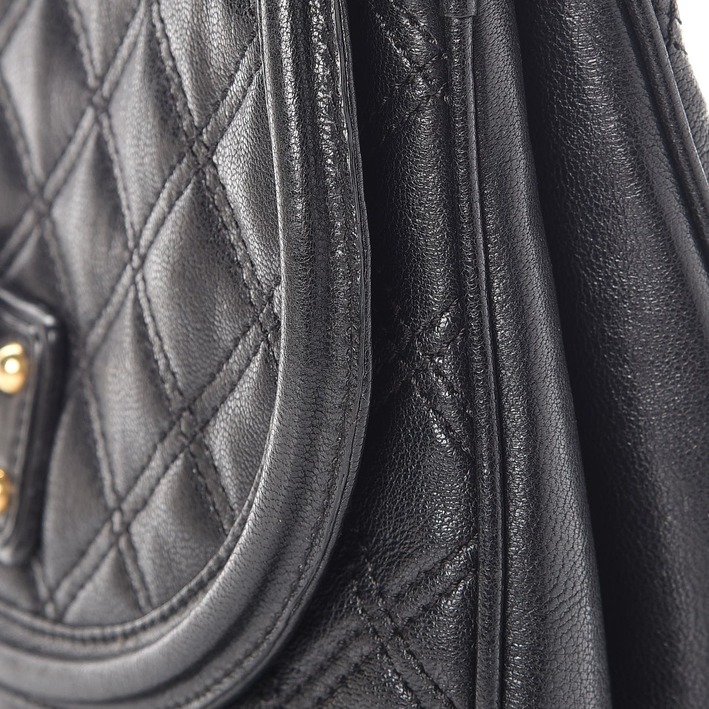 Lacquered Lambskin Cooper Black
