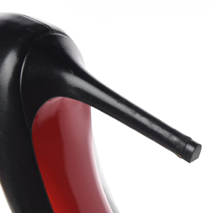 Christian Louboutin Shiny Nappa Pigalle Plato 100 Pumps 41.5 Black 14 of 17