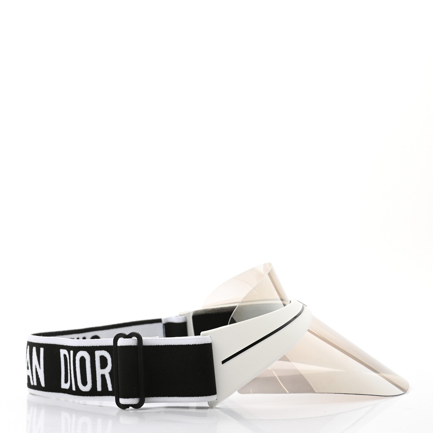 Christian Dior Mirrored DiorClub1 Sun Visor Silver 6 of 9