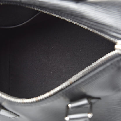 Louis Vuitton Epi Speedy 25 Black 5 of 17