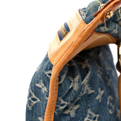 Louis Vuitton Monogram Denim Sac Plat Blue 21 of 31