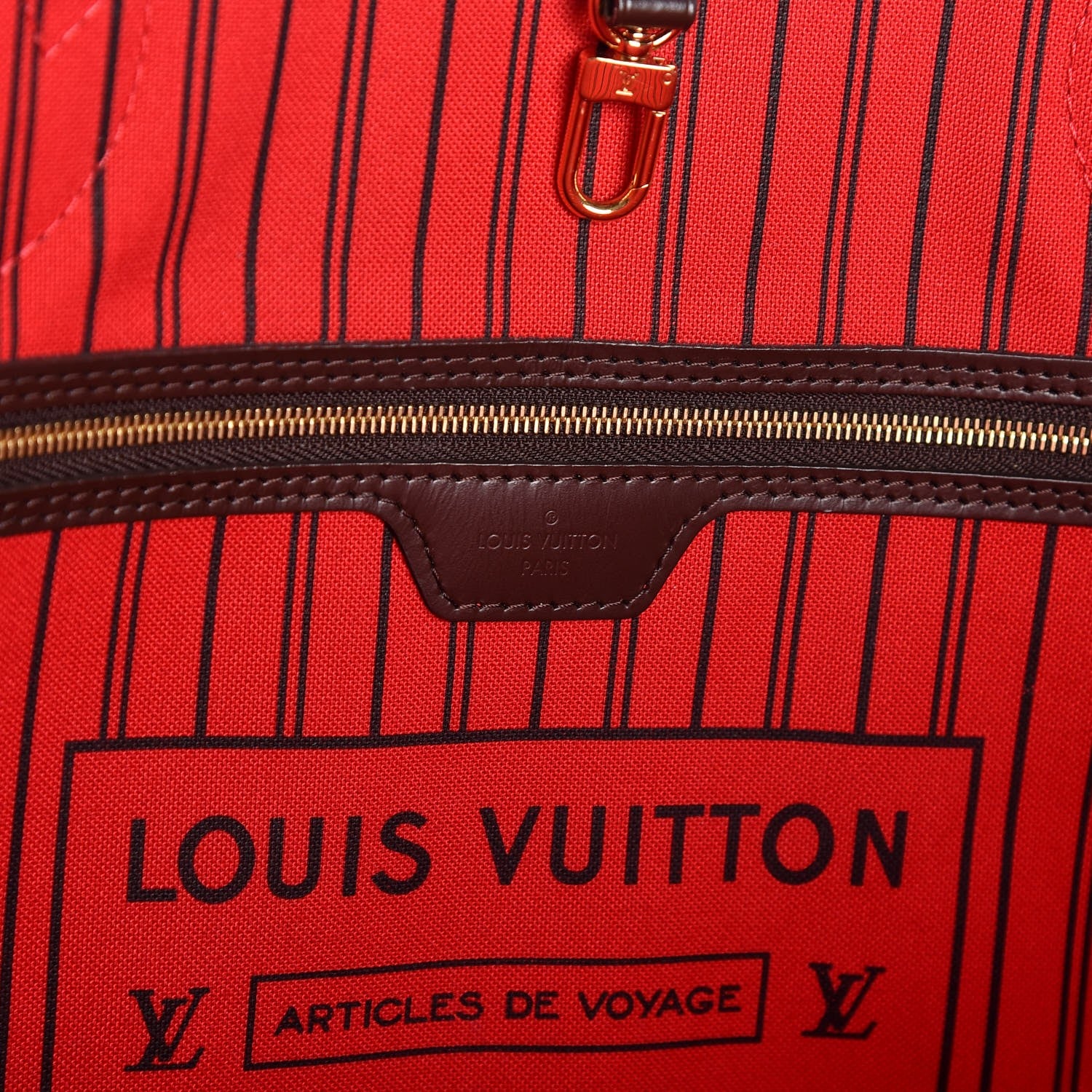 Louis Vuitton Damier Ebene Neo Neverfull GM 6 of 8