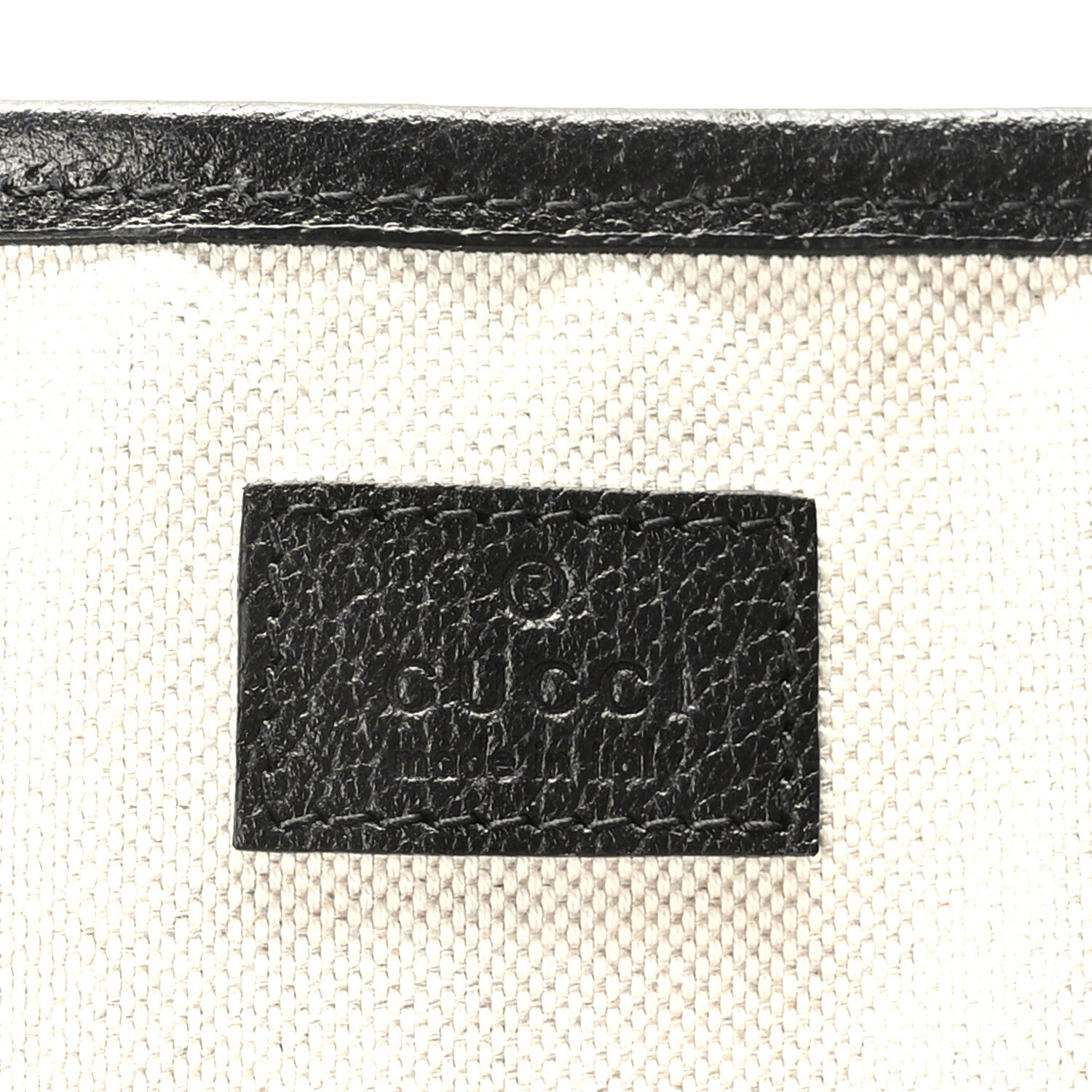 Gucci Textured Dollar Calfskin Medium Ophidia Shoulder Tote Bag Black 5 of 8