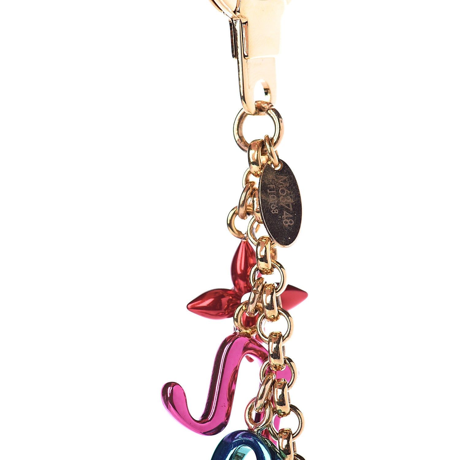 Louis Vuitton New Wave Key Chain Bag Charm Multicolor 5 of 5