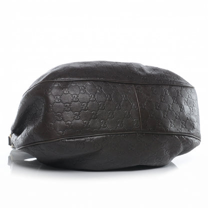 Gucci Guccissima Medium Sukey Hobo Dark Brown 4 of 7