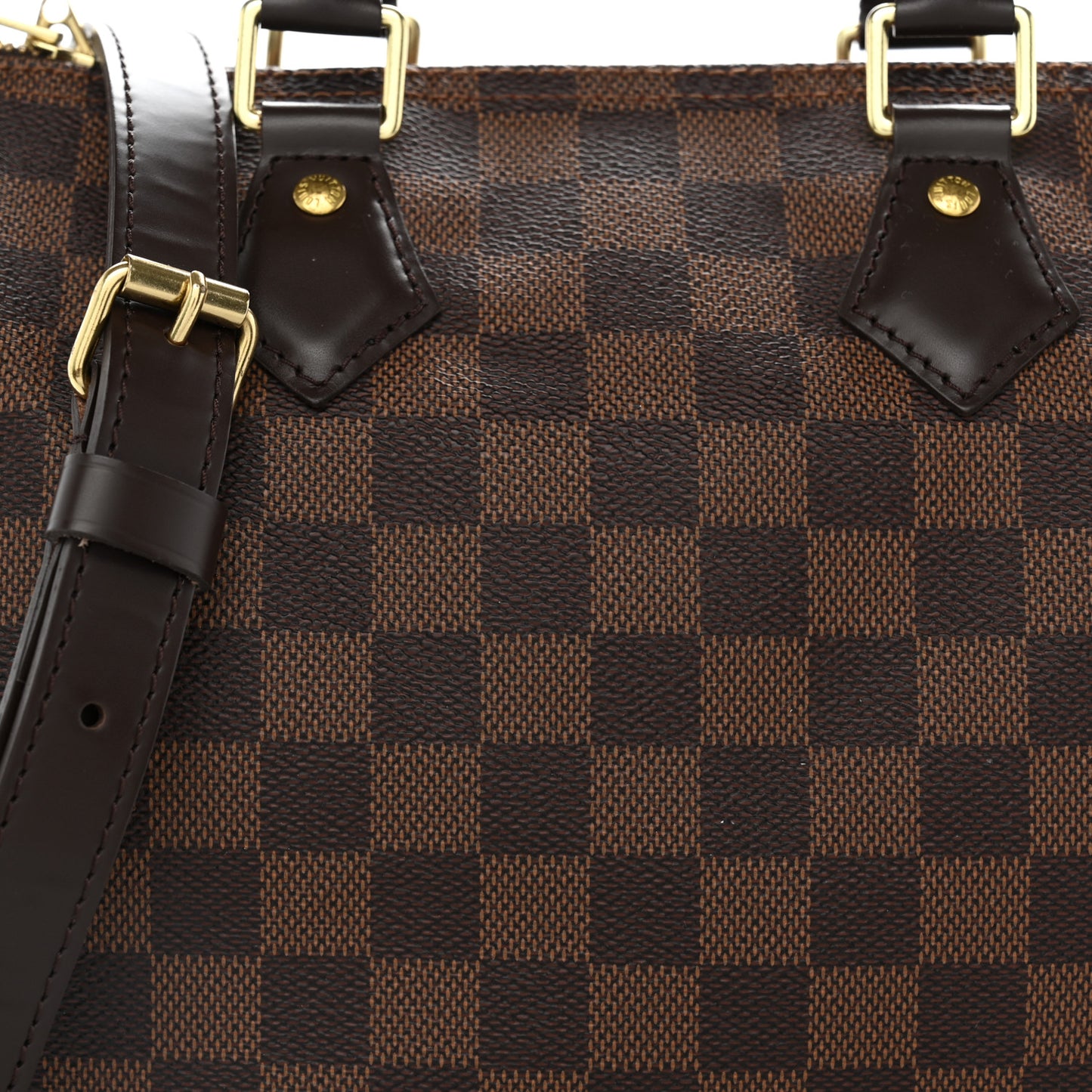 Damier Ebene Speedy Bandouliere 25