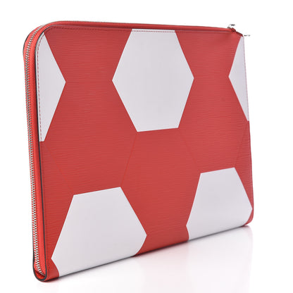 Louis Vuitton Epi World Cup 2018 Pochette Jour GM Red 3 of 8