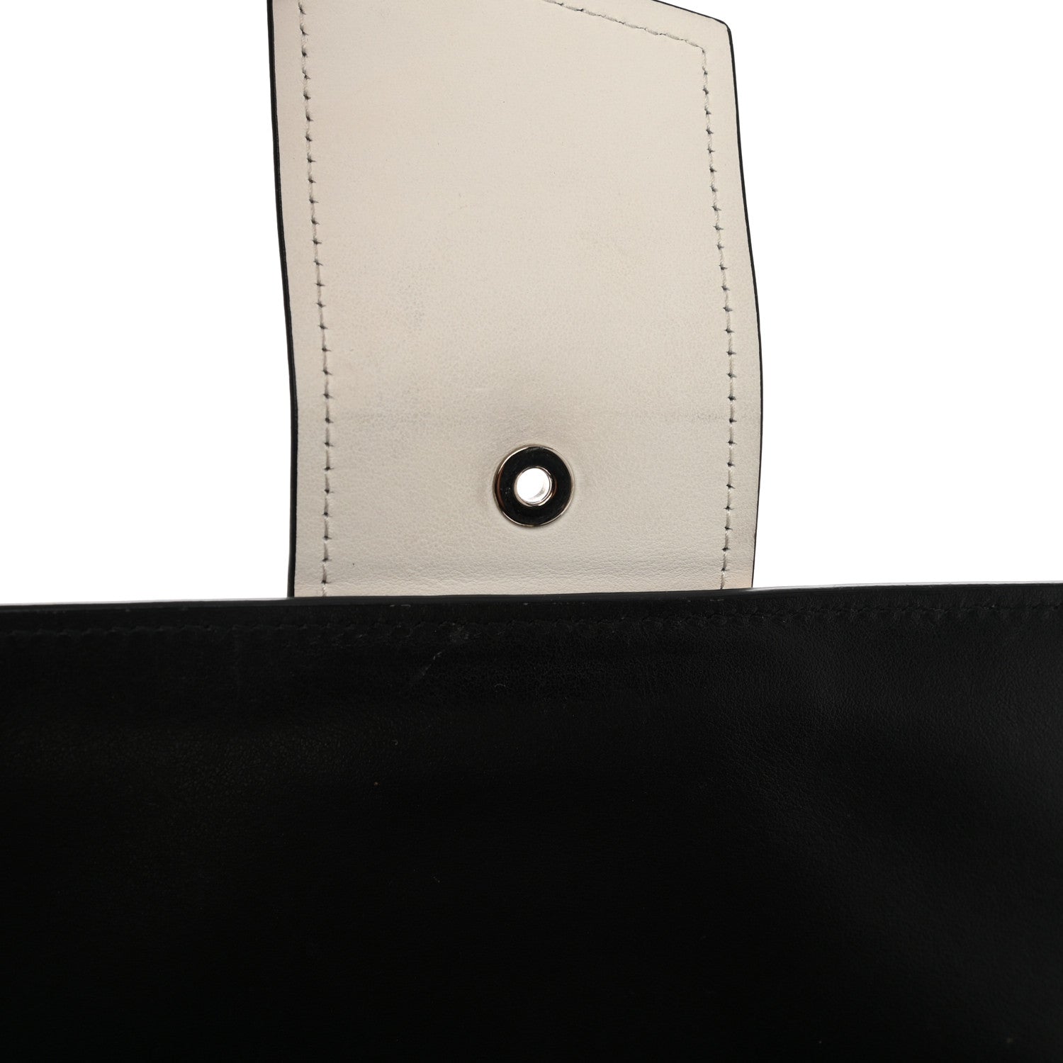 Prada City Calf Plex Ribbon Bag Cammeo Bianco Marmo 9 of 9