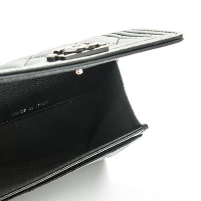 Chanel Caviar Quilted Boy Flap Card Holder So Black 5 of 8