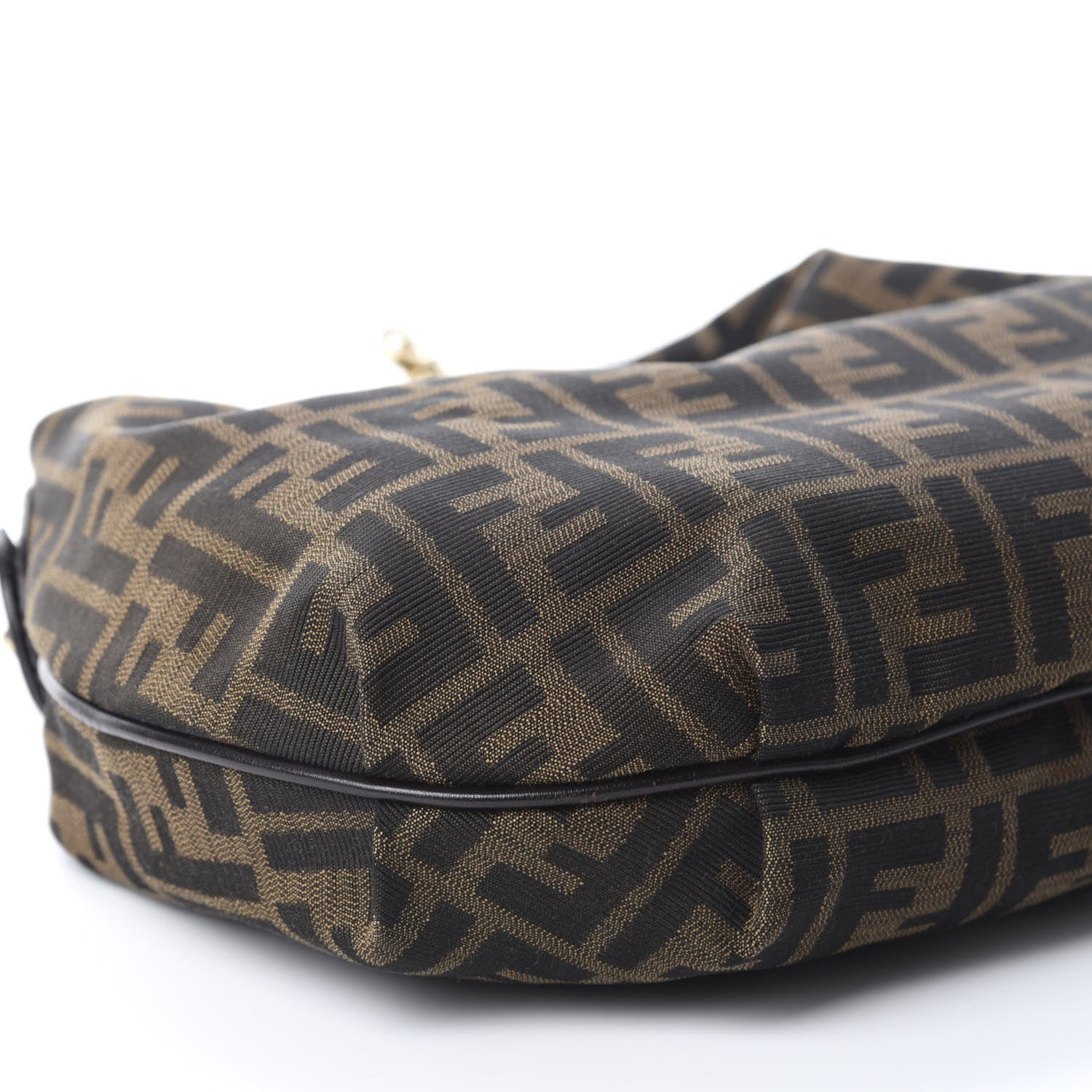 Fendi Zucca Small Chef Chain Hobo Tobacco 7 of 12
