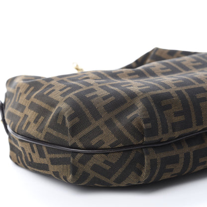 Fendi Zucca Small Chef Chain Hobo Tobacco 7 of 12