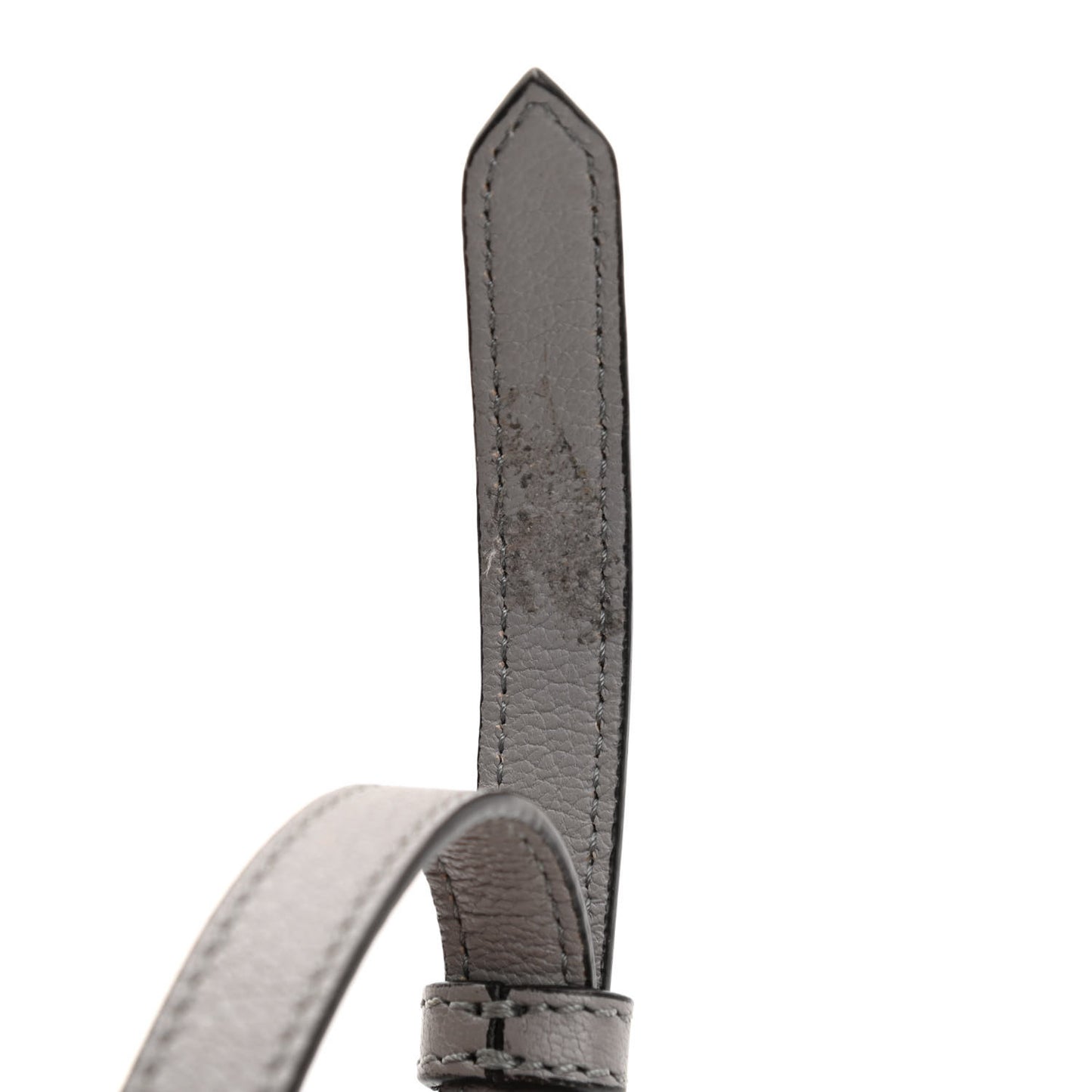 Sugar Goatskin Nano Antigona Pearl Grey