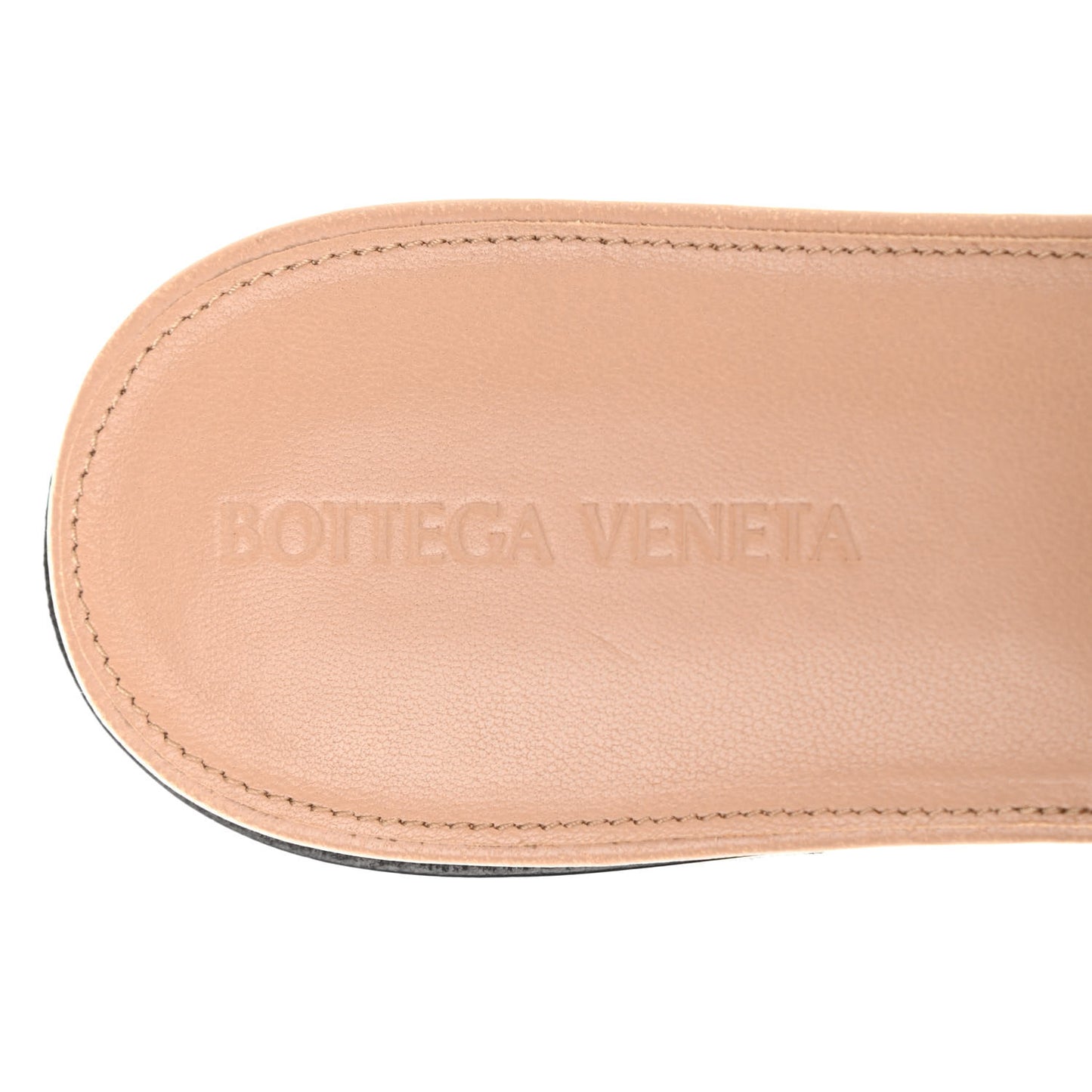 Nappa Maxi Intrecciato Lido Flat Sandals 39 Slipper