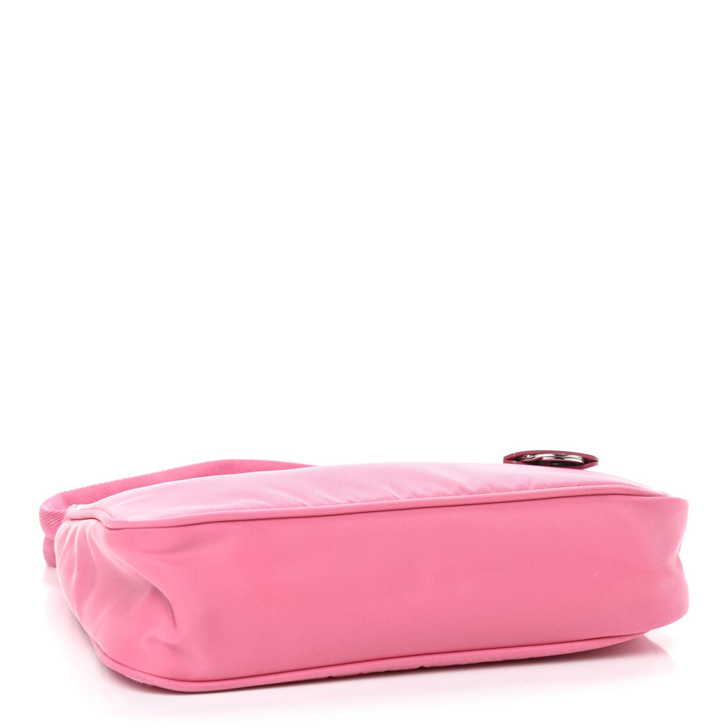 Tessuto Nylon Saffiano Mini Re-Edition 2000 Bag Rosa