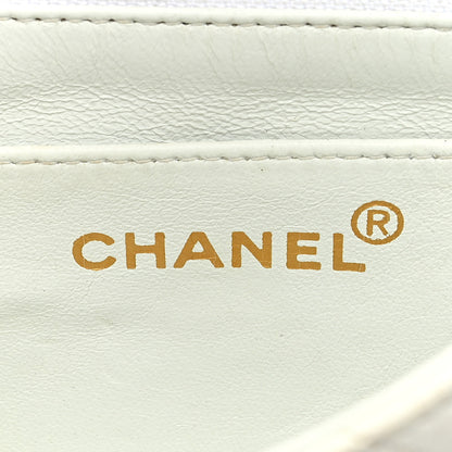 Chanel Lambskin Quilted Mini Square Flap White 6 of 16