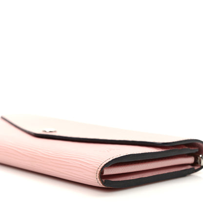 Louis Vuitton Epi Sarah Wallet NM Rose Ballerine 8 of 8