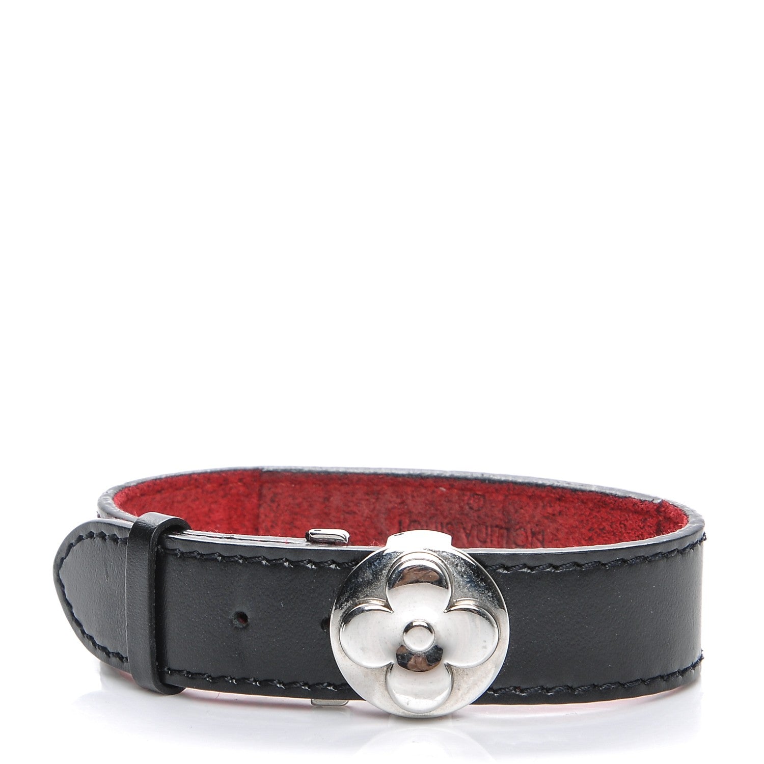 Louis Vuitton Mat Monogram Wish Bracelet Black 1 of 6