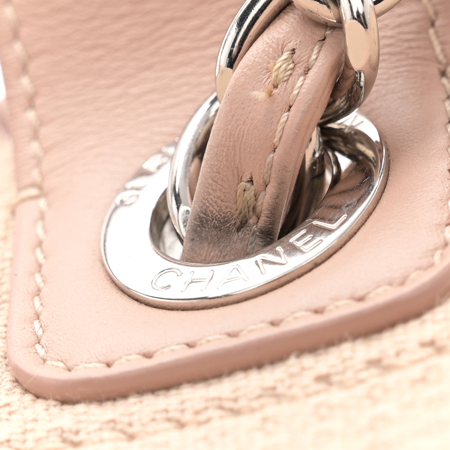 Chanel Mixed Fibers Medium Deauville Tote Beige 12 of 16