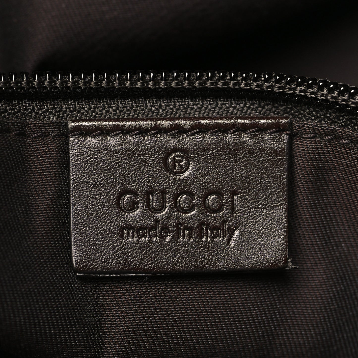 Monogram Calfskin Perforated Medium Flat Messenger Bag Dark Brown