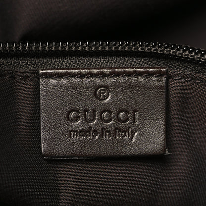 Gucci Monogram Calfskin Perforated Medium Flat Messenger Bag Dark Brown 6 of 10