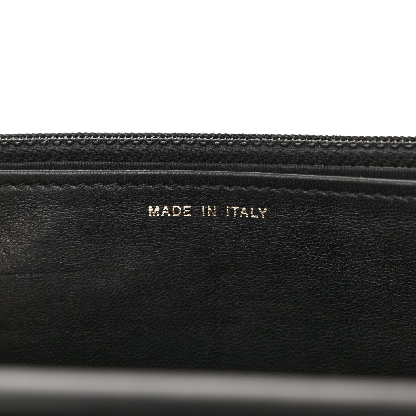 Lambskin Quilted Boy Wallet On Chain WOC Black