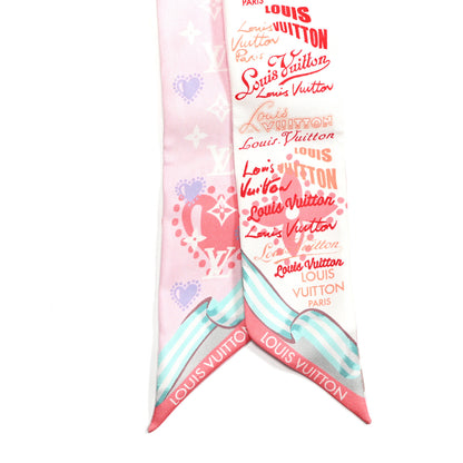 Louis Vuitton Silk Monogram I LV U BB Bandeau Rose 2 of 3