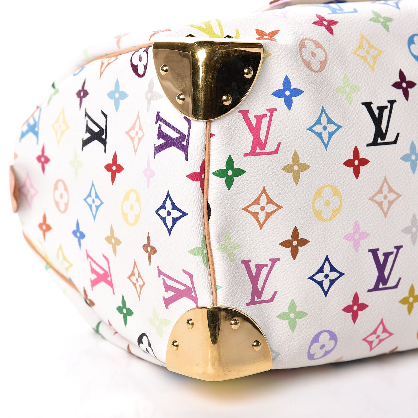 Monogram Multicolor Speedy 30 White