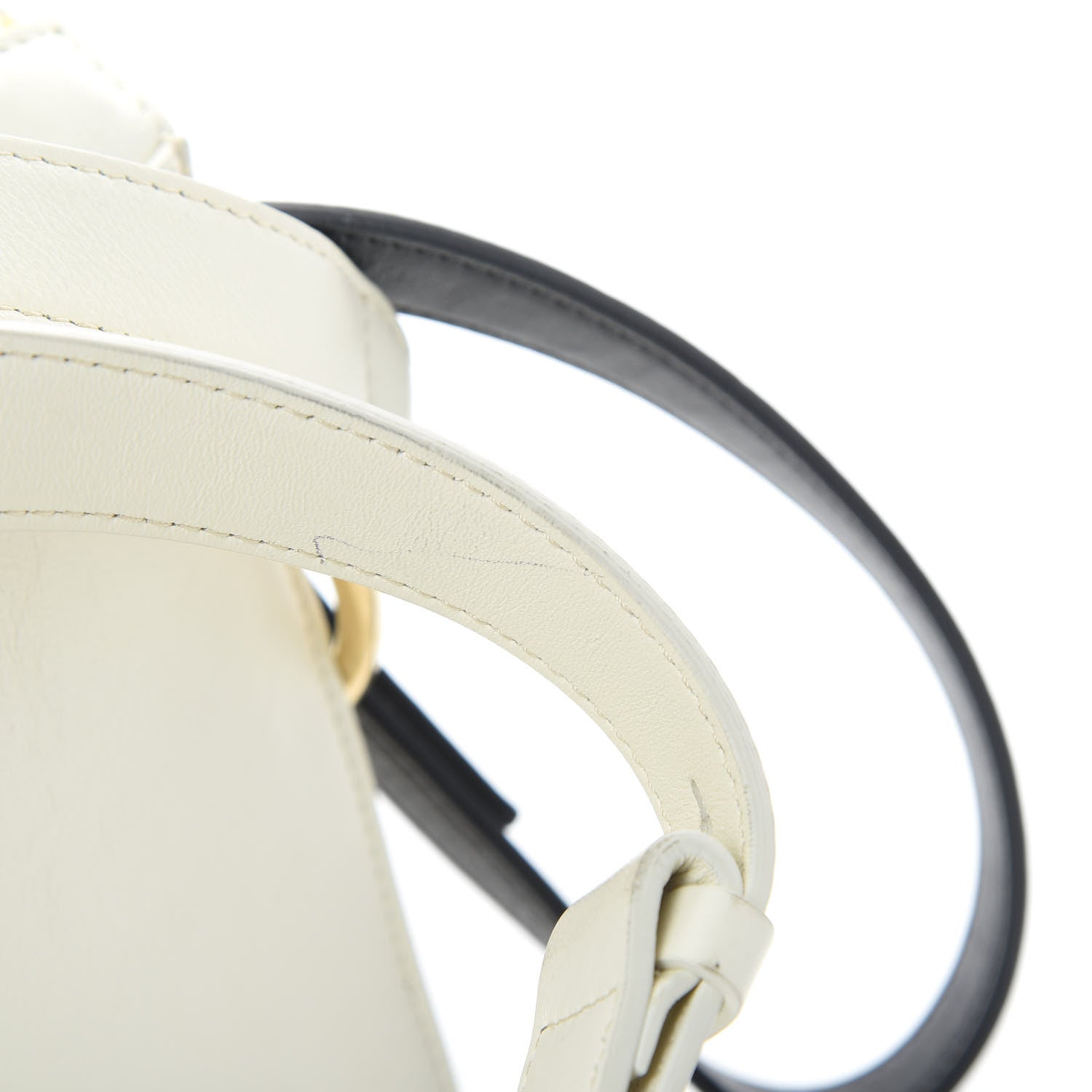 Chloe Calfskin Suede Small Roy Bag Natural White 13 of 15