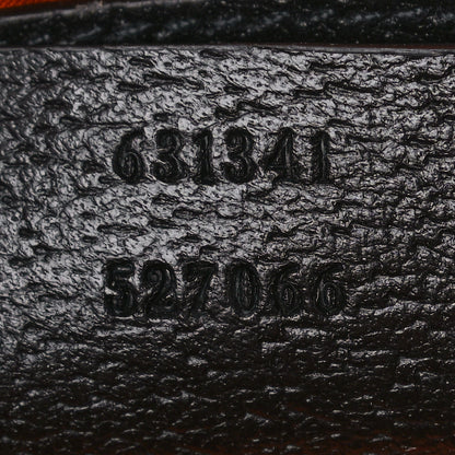 Gucci Econyl Nylon Monogram Off The Grid Belt Bag Carrot Orange Black 7 of 9