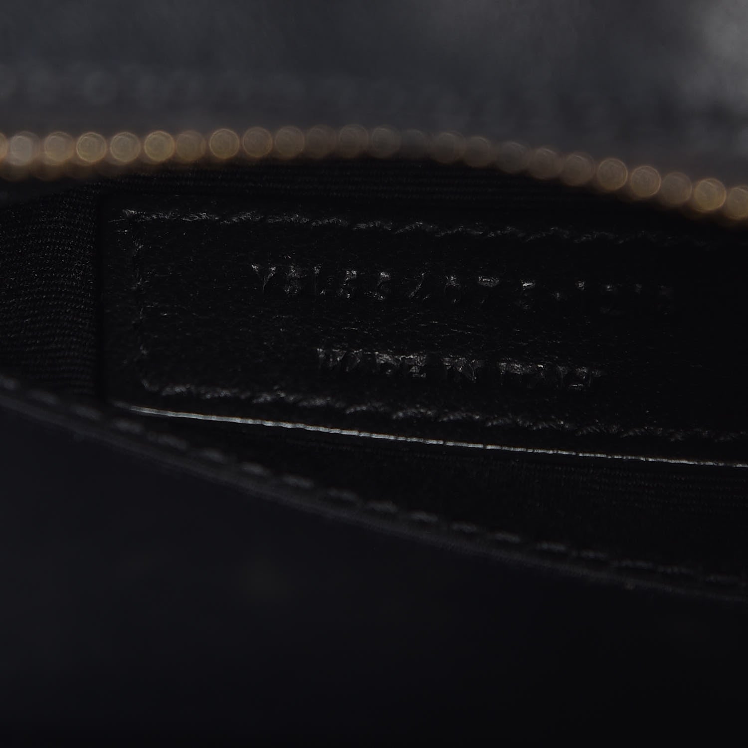 Saint Laurent Lambskin Matelasse Monogram Toy Vicky Camera Bag Black 9 of 11